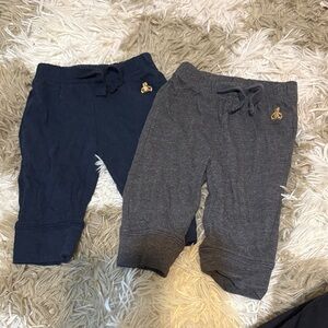 GAP Kids Navy and Gray Joggers